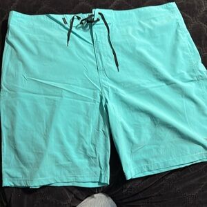 Hurley phantom light aqua board shorts size 42